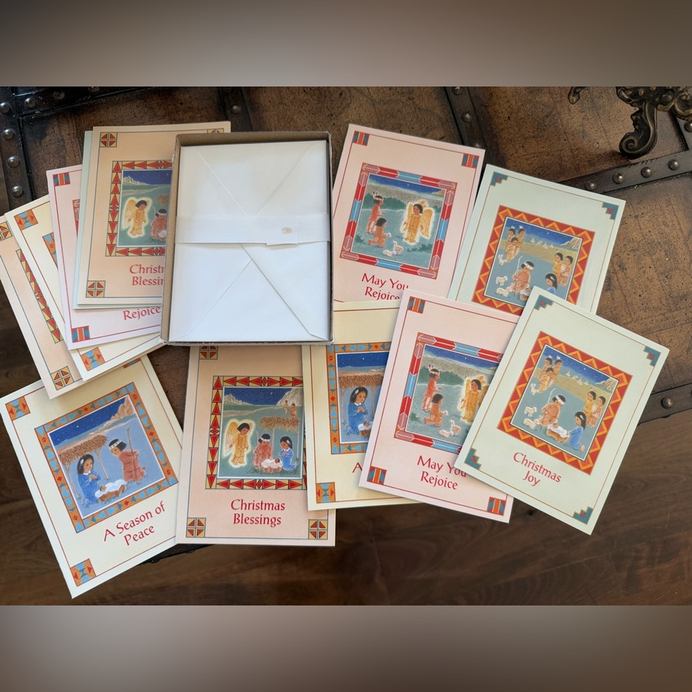 NEW! St. Joseph’s Indian School Christmas cards (12) 6 X 4.5 size